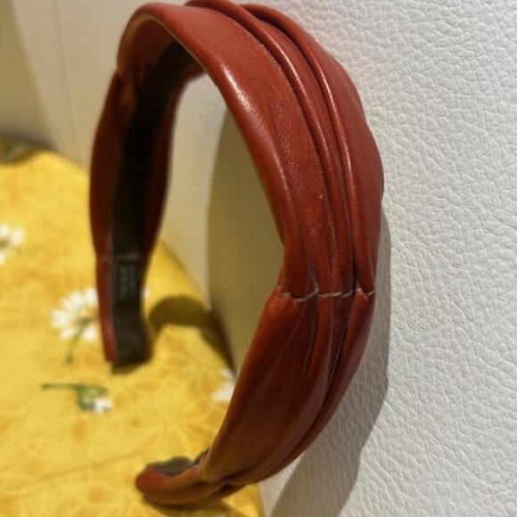 COLETTE MALOUF Soho NYC Designer Leather HEADBAND main image 7